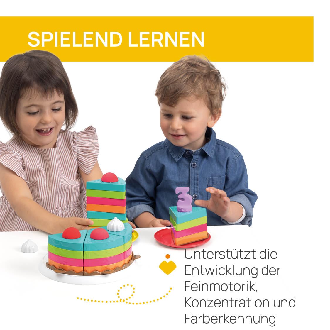 chicco-montessori-dekorierbarer-kuchen-42-teile-stapel-und-rollenspiel-12-36-mon image 5