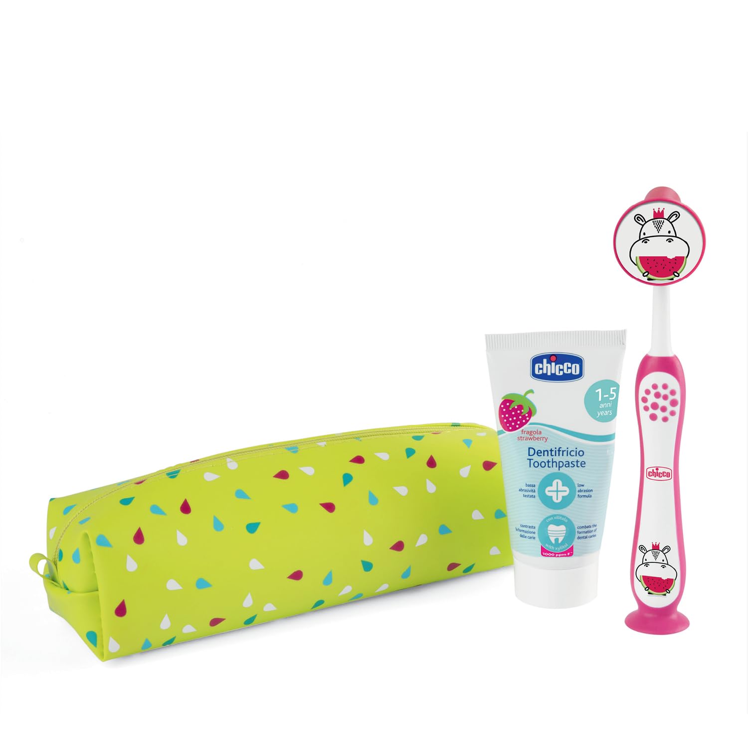 chicco-baby-zahnb-rste-und-zahnpasta-set-6-36-monate-hellblau image 6