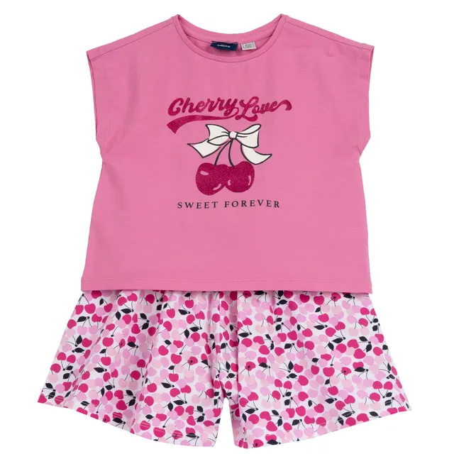 chicco-m-dchen-set-mit-t-shirt-und-shorts-designed-in-italy-2 image 1