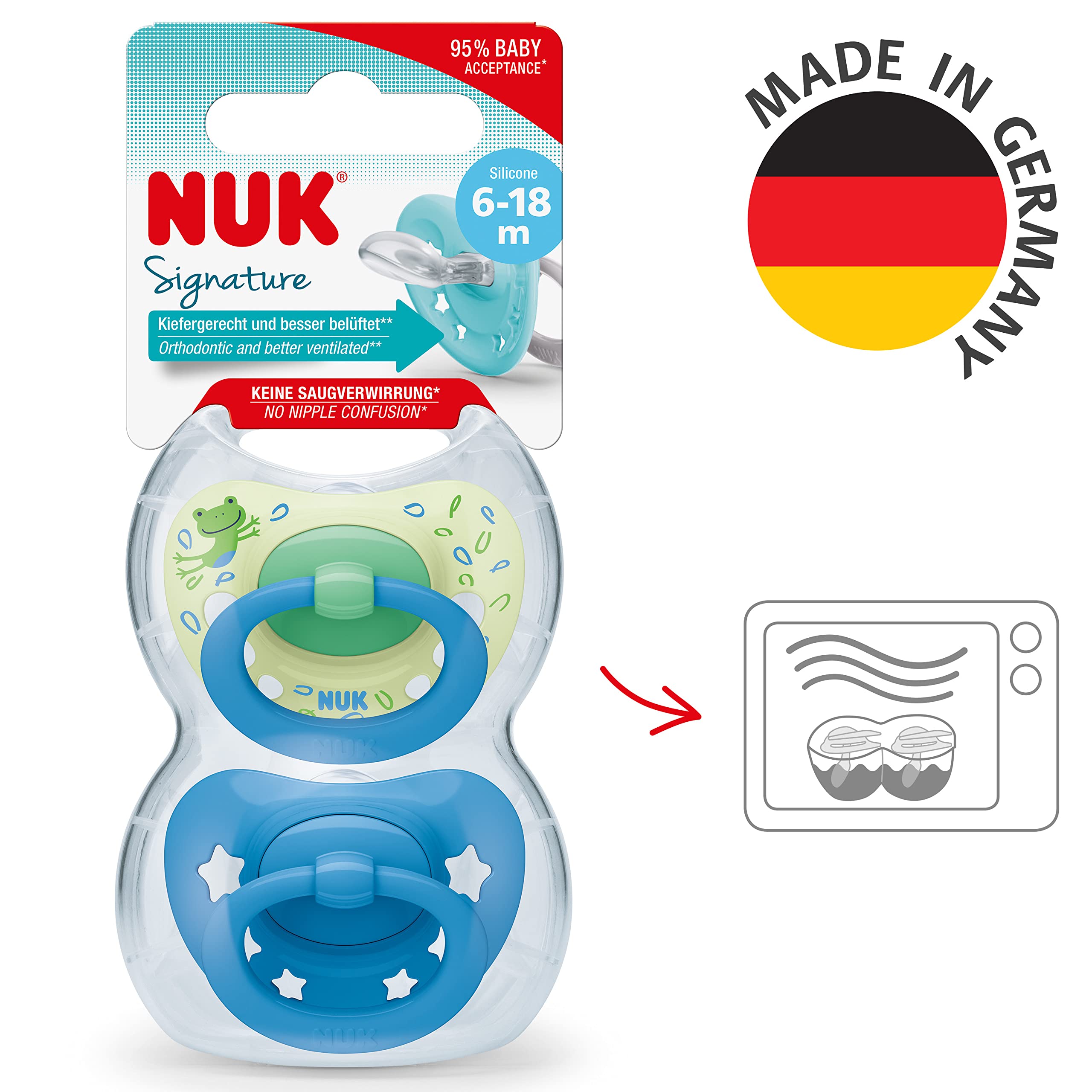 nuk-signature-babyschnuller-silikon-6-18-monate-blaue-sterne-2-st-ck image 6
