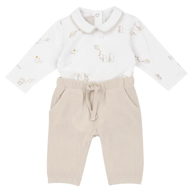 chicco-m-dchen-set-mit-body-und-hose-kinderbekleidung-designed-in-italy image 1