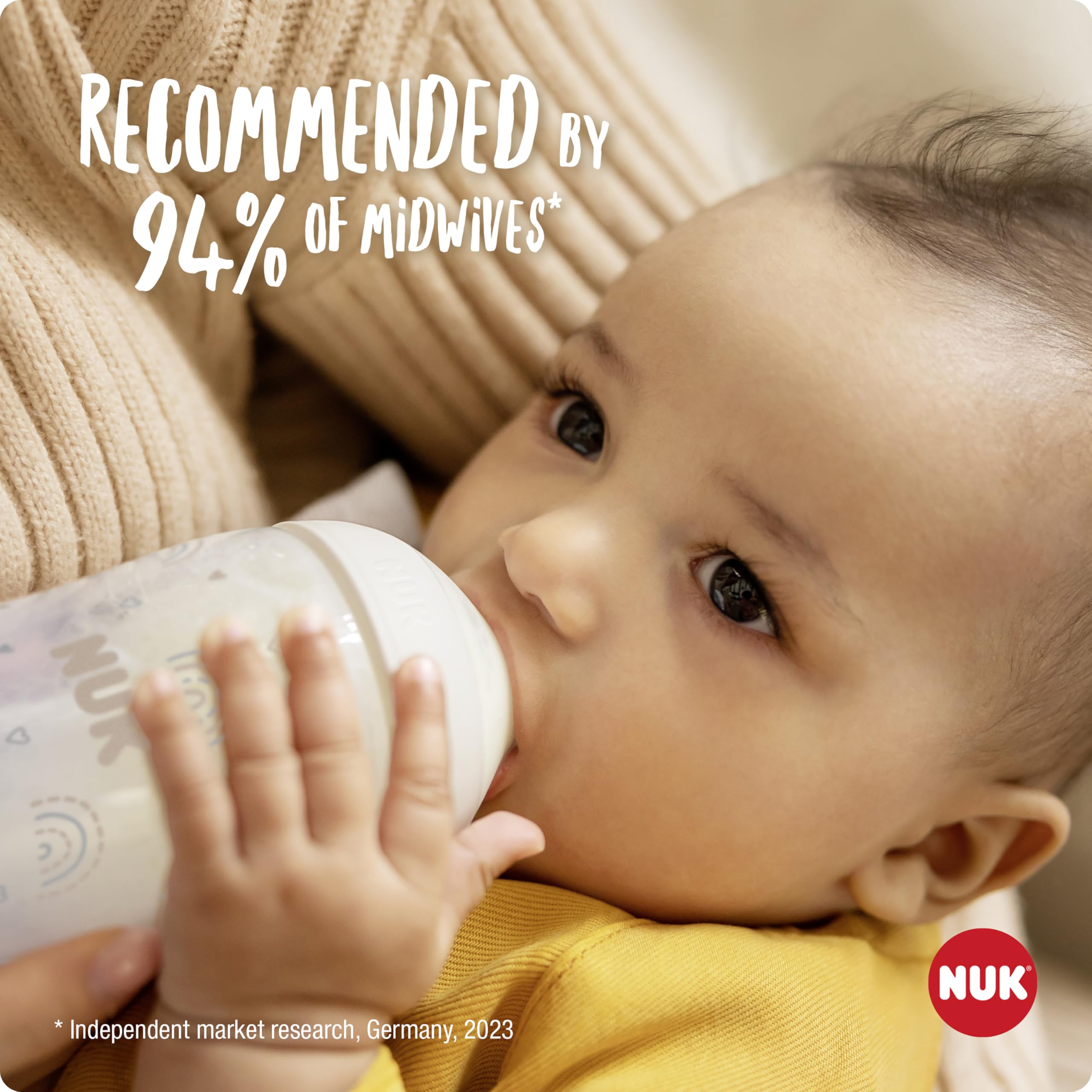 nuk-perfect-match-babyflasche-150-ml-silikon-small-regenbogen-ab-0-monate image 7