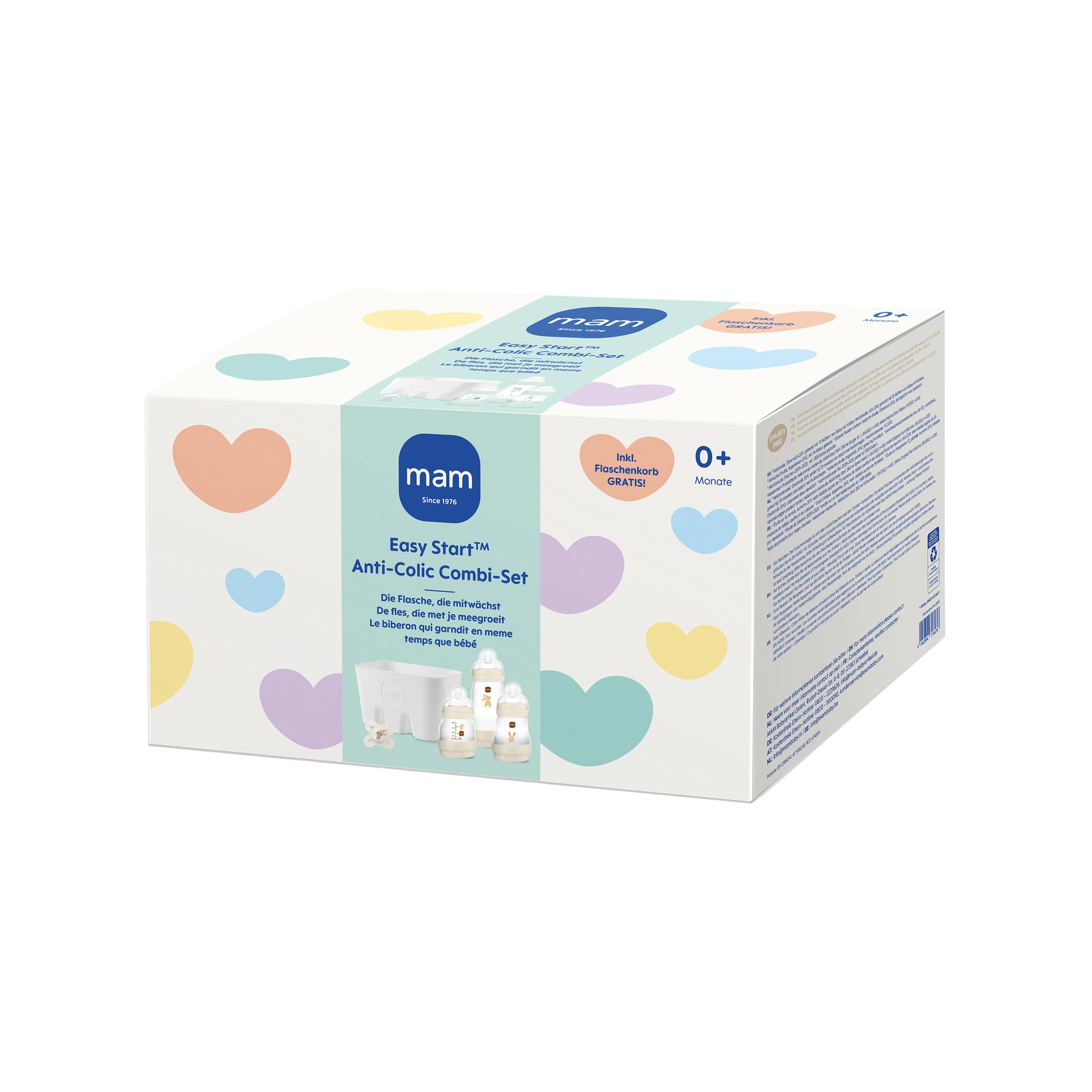 mam-easy-start-anti-colic-set-0-monate-beige-2-flaschen-2-schnuller image 3