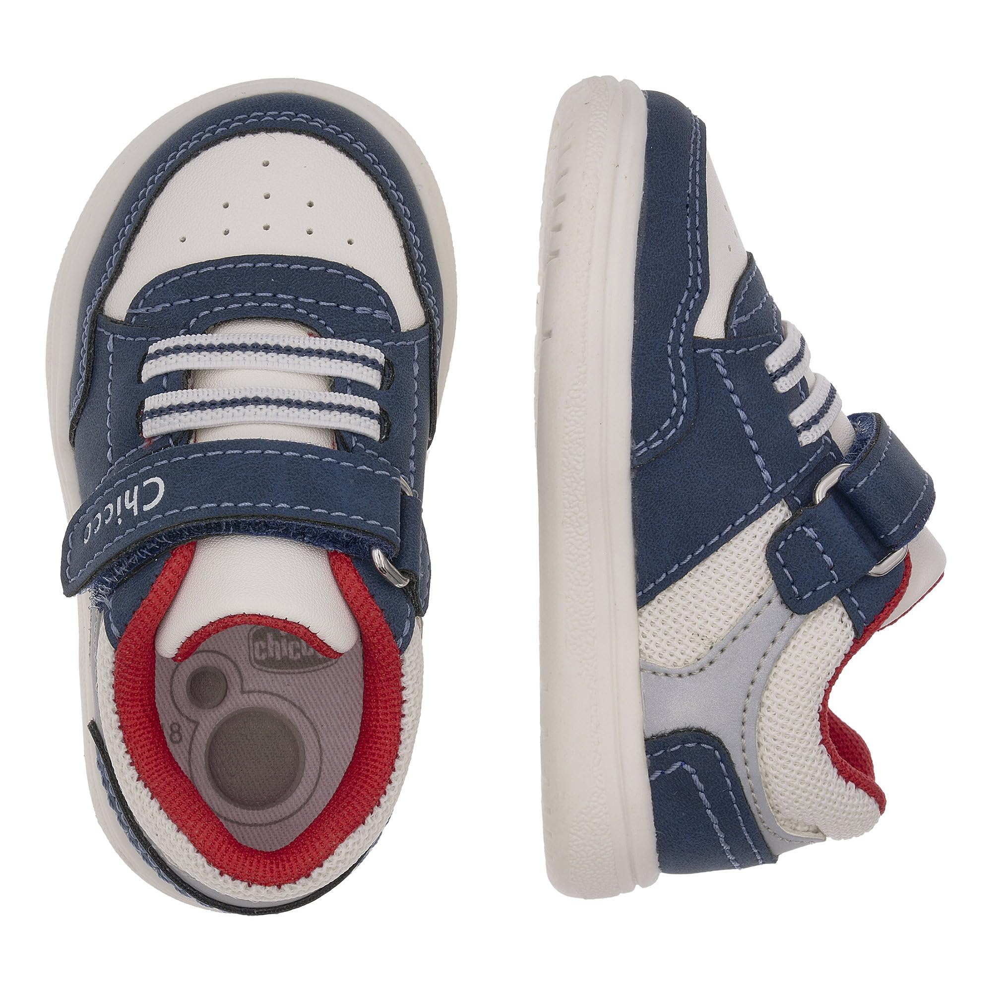 chicco-kinder-sneakers-mit-elastischen-schn-rsenkeln-und-klettverschluss-designe-2 image 2