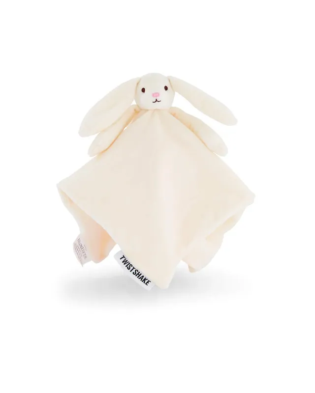 twistshake-kuscheltier-hase-schmusetuch-33-x-33-cm-wei-extra-weich image 1