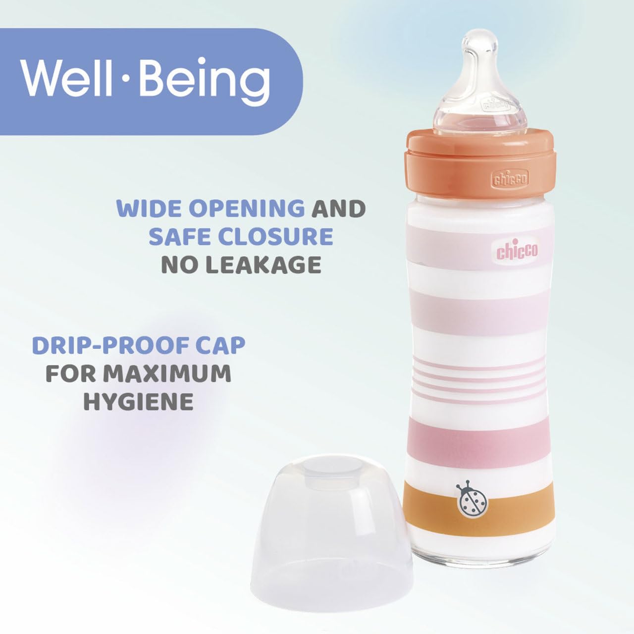 chicco-well-being-babyfl-schchen-aus-glas-240-ml-normaler-fluss-0m-silikon-sauge image 4