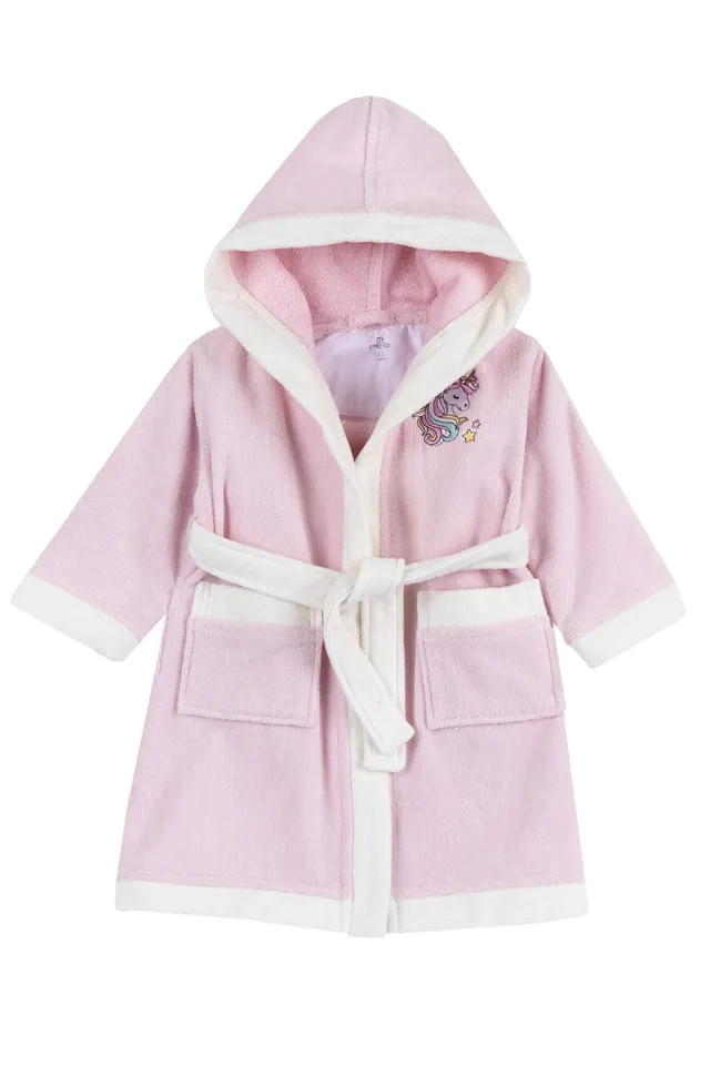 chicco-kinder-bademantel-100-baumwolle-frottee-mit-kapuze-und-g-rtel-designed-in image 1