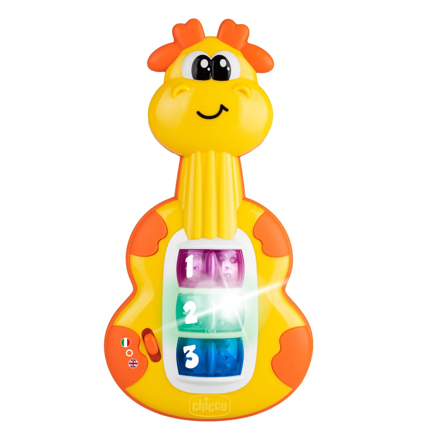 chicco-gitarre-giraffe-baby-senses-zweisprachig-erstes-sprechendes-musikspielzeu image 3