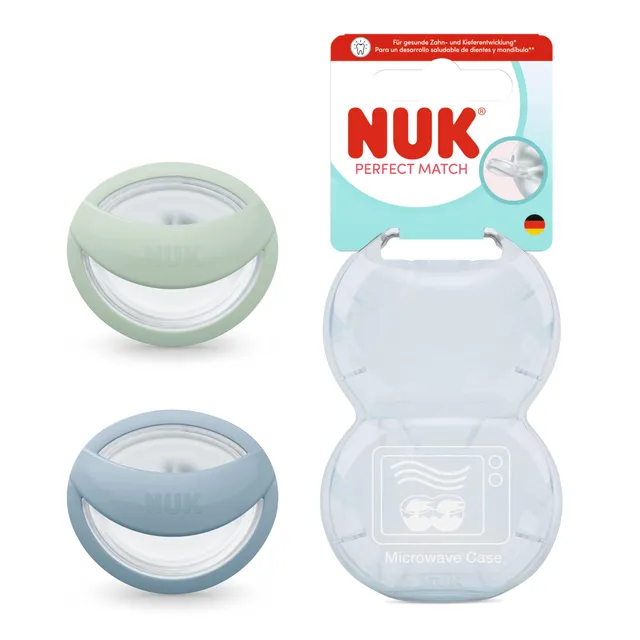 nuk-perfect-match-baby-schnuller-0-6-monate-stillfreundlicher-orthodontischer-sc image 1