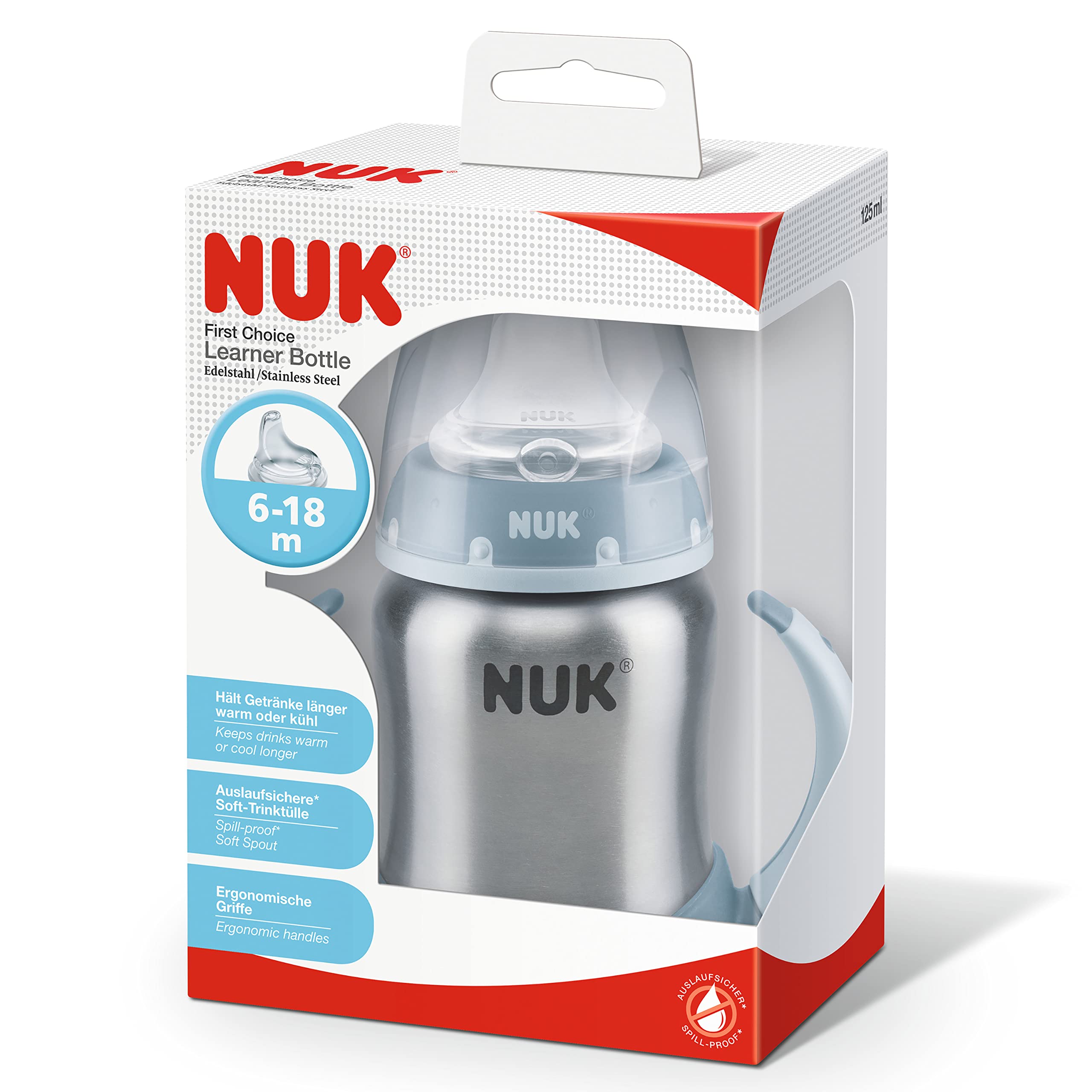 nuk-learner-cup-trinklernbecher-125-ml-aus-edelstahl-6-18-monate-blau image 6
