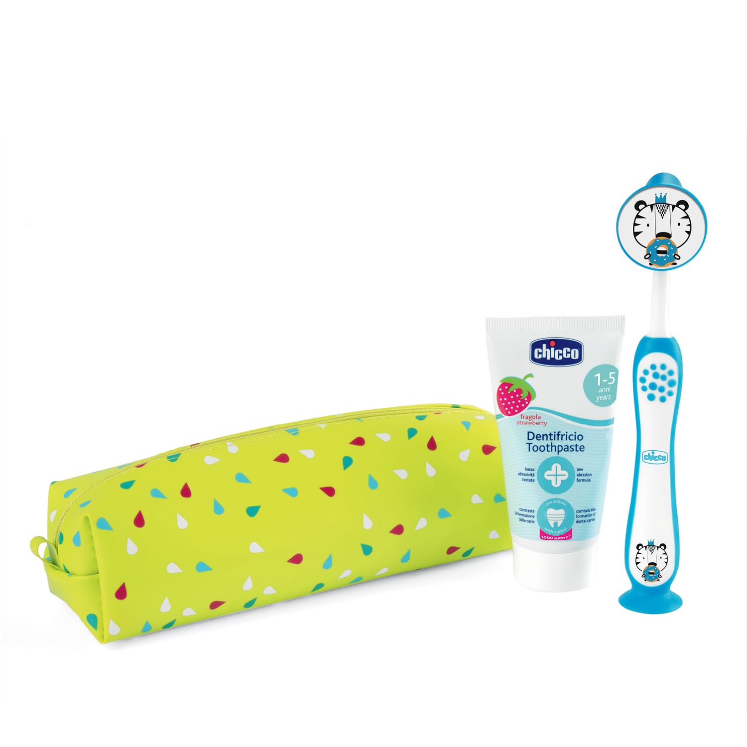 chicco-baby-zahnb-rste-und-zahnpasta-set-6-36-monate-hellblau image 5