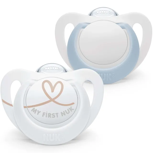 nuk-star-schnuller-0-2-monate-bpa-freies-silikon-blau-2er-pack image 1