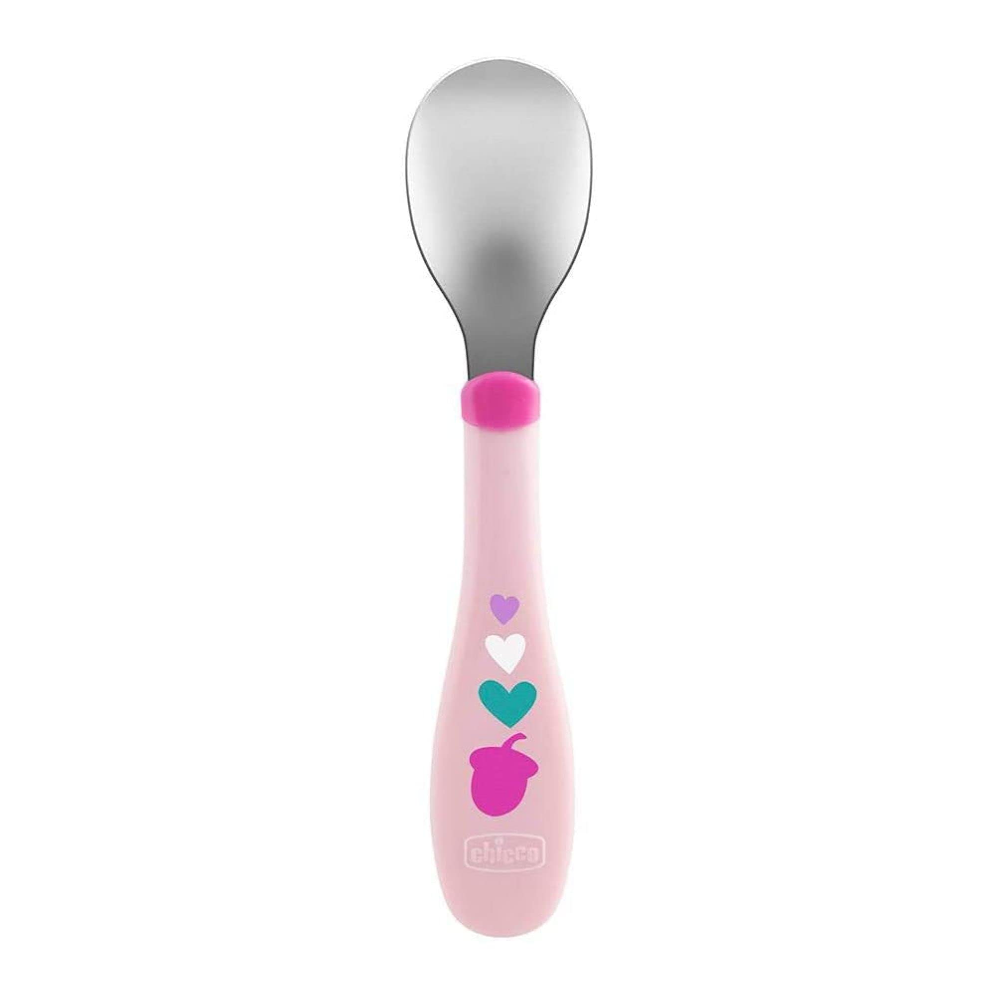 chicco-edelstahl-besteck-set-rosa-18m-gabel-l-ffel-f-r-kleinkinder image 3