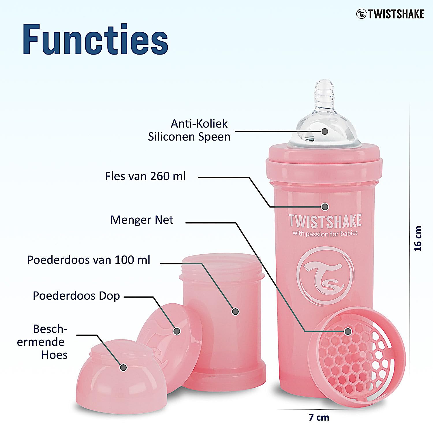 twistshake-anti-kolik-babyflasche-260-ml-mit-milchpulverbeh-lter-und-mixer-bpa-f image 4