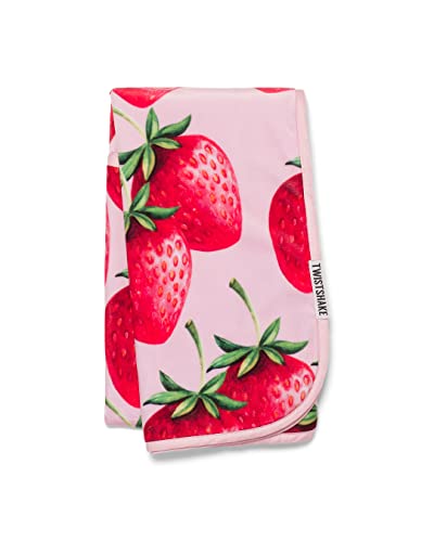 twistshake-babydecke-f-r-kinderwagen-aus-oeko-tex-samt-75-x-100-cm-erdbeeren-mus image 8