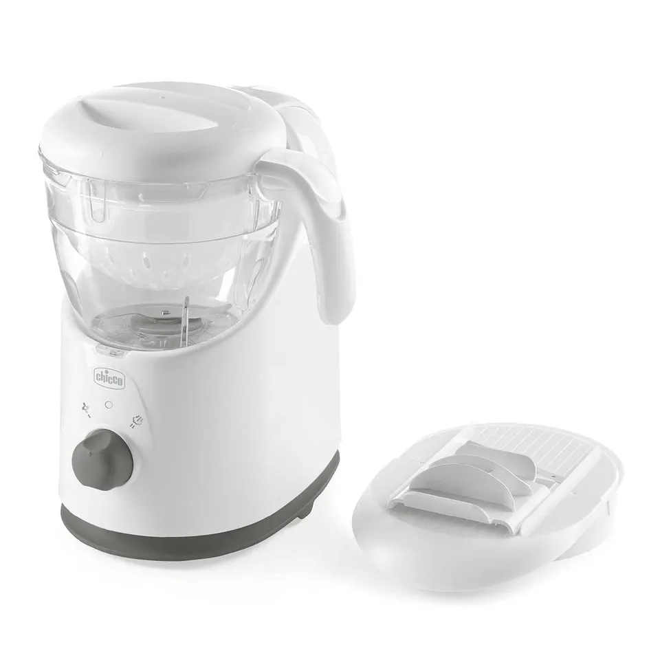 chicco-easy-meal-multifunktions-babynahrungszubereiter-dampfgarer-mixer-und-spei image 1