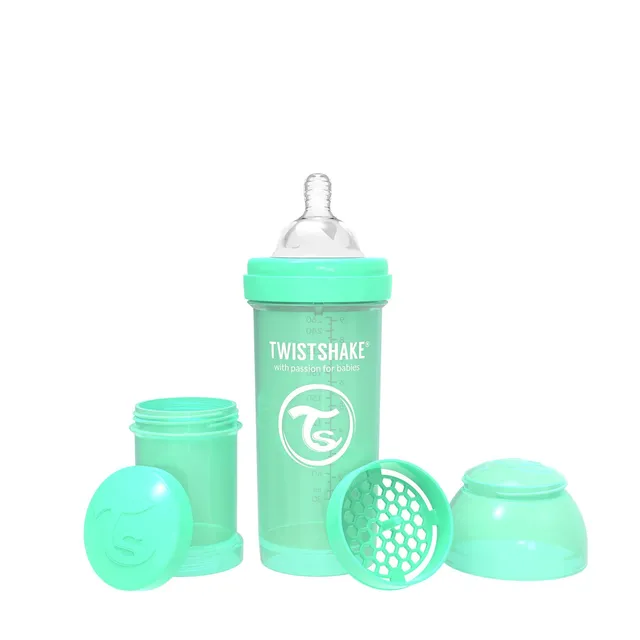 twistshake-anti-kolik-babyflasche-260-ml-ab-2-monaten-gr-n image 1