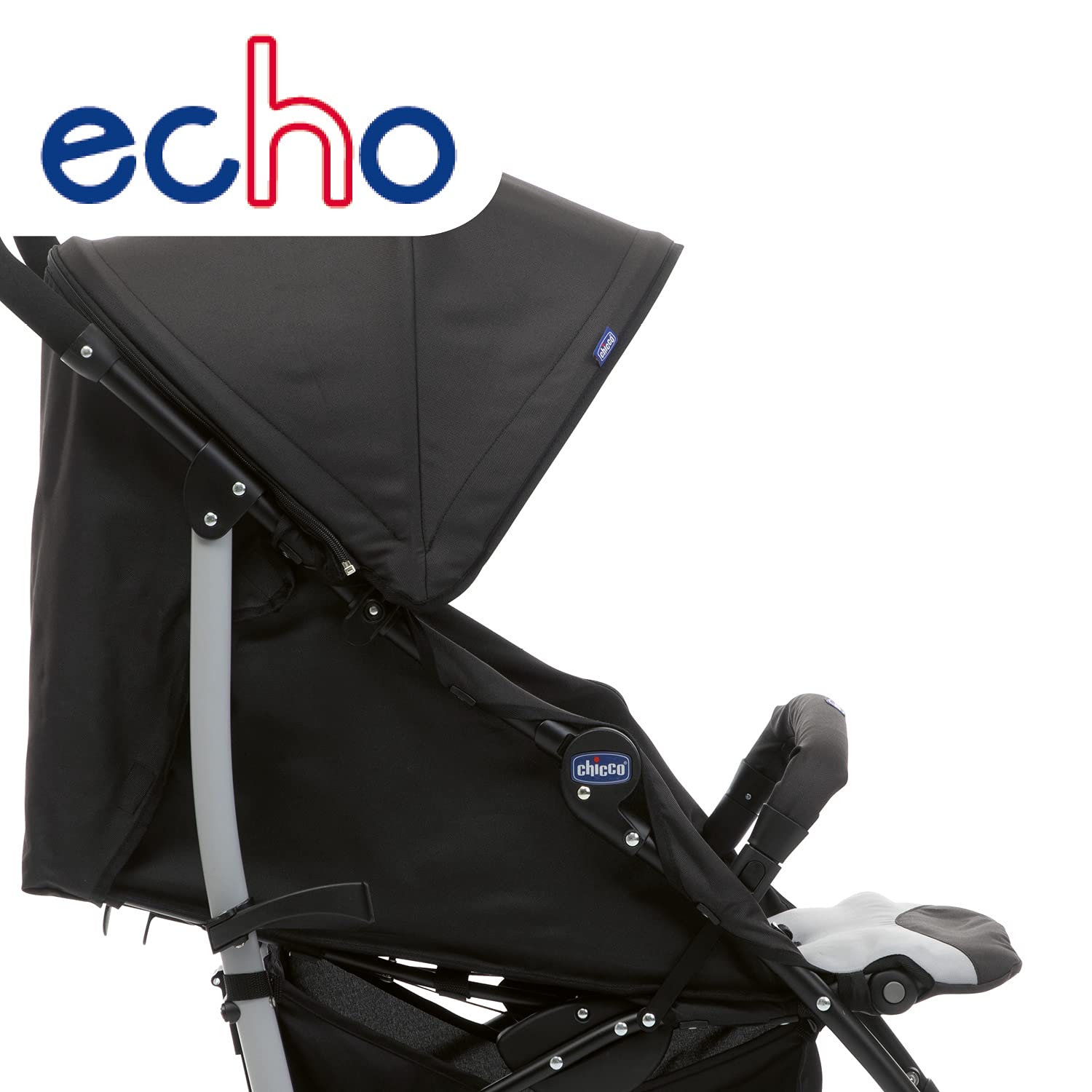 chicco-echo-leichter-zusammenklappbarer-kinderwagen-0-monate-bis-22-kg-kompakter image 2
