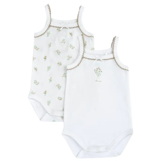 chicco-baby-body-set-ohne-rmel-2-teilig-aus-weicher-baumwolle-mit-praktischer-ff image 1