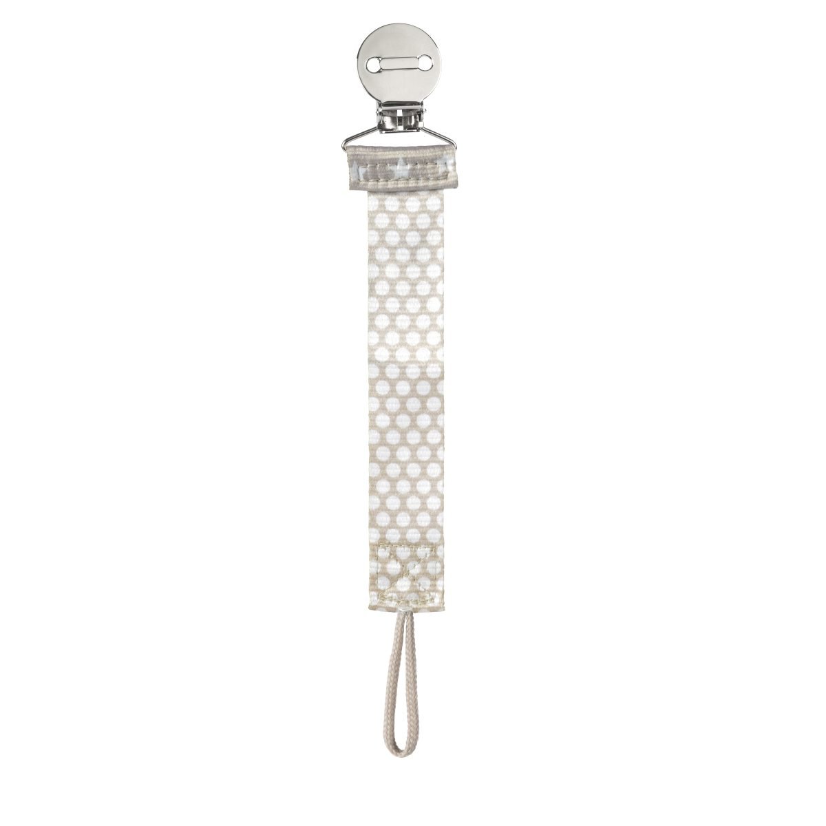 chicco-schnullerband-neutral-mit-clip-beige image 2