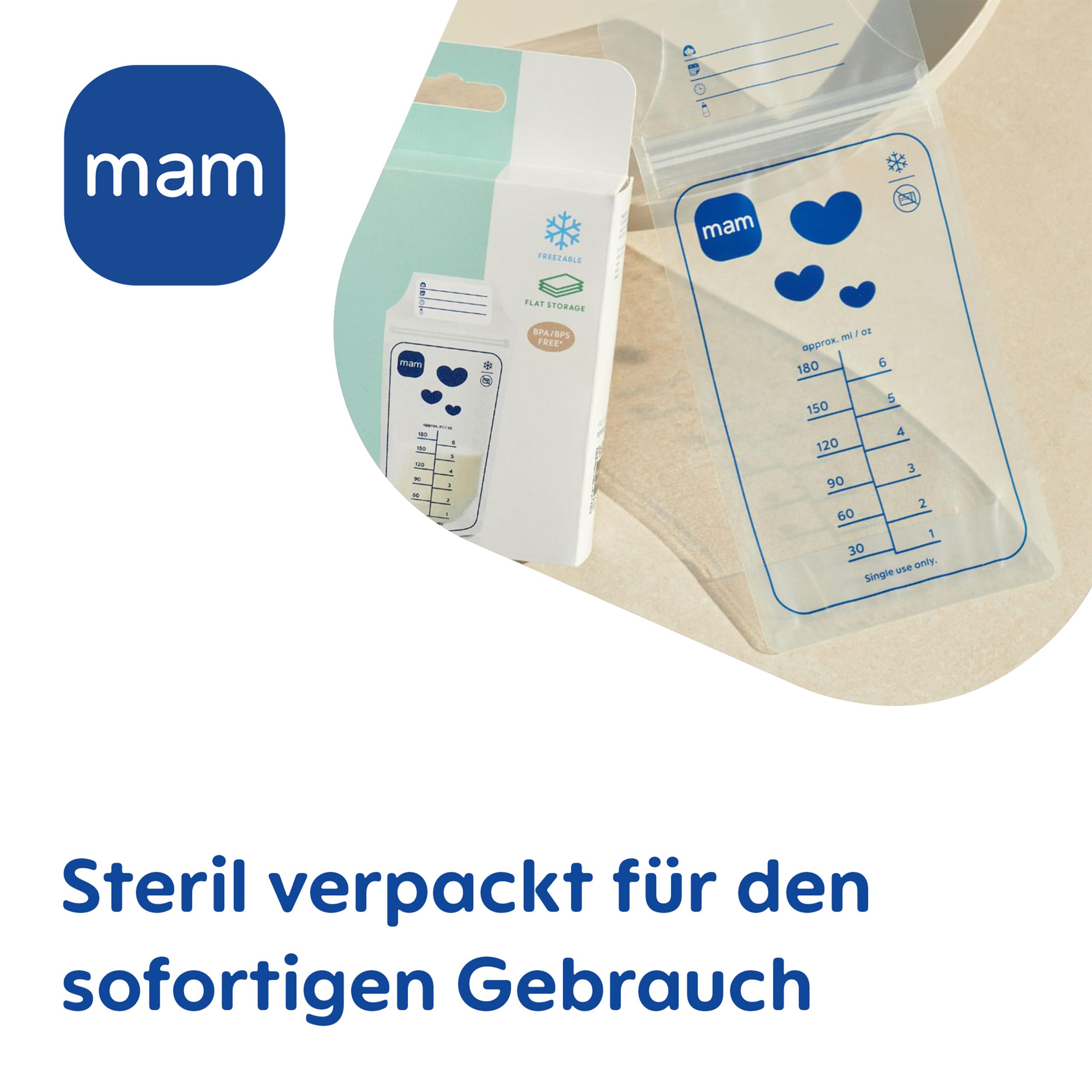 mam-muttermilchbeutel-180-ml-25-st-ck-auslaufsicher-bpa-bps-frei-doppeldruckvers image 3