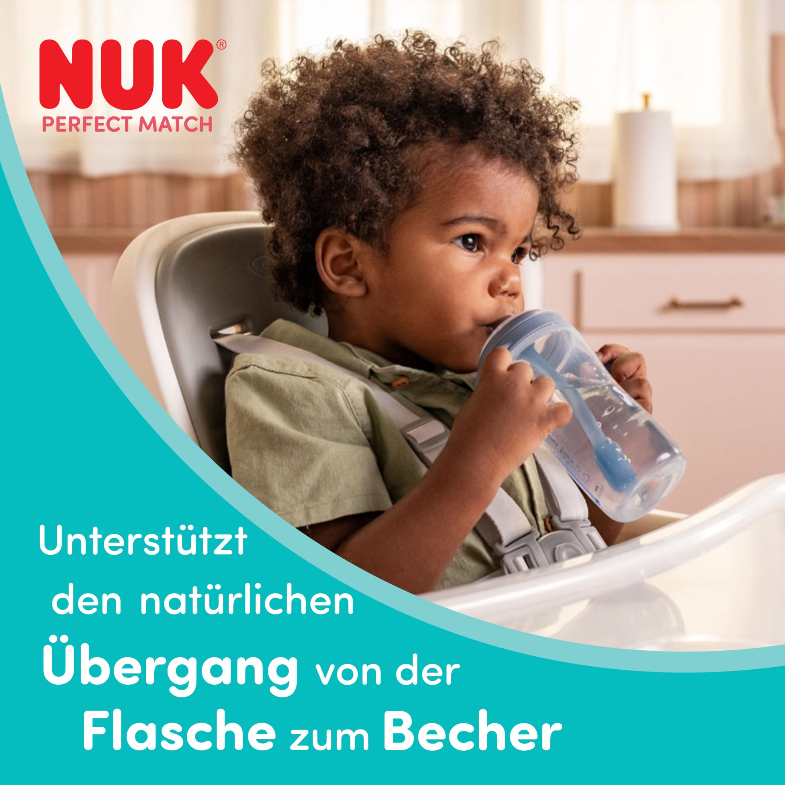 nuk-perfect-match-trinklernflasche-mit-strohhalm-8-monate-150-ml-auslaufsicher-r image 2