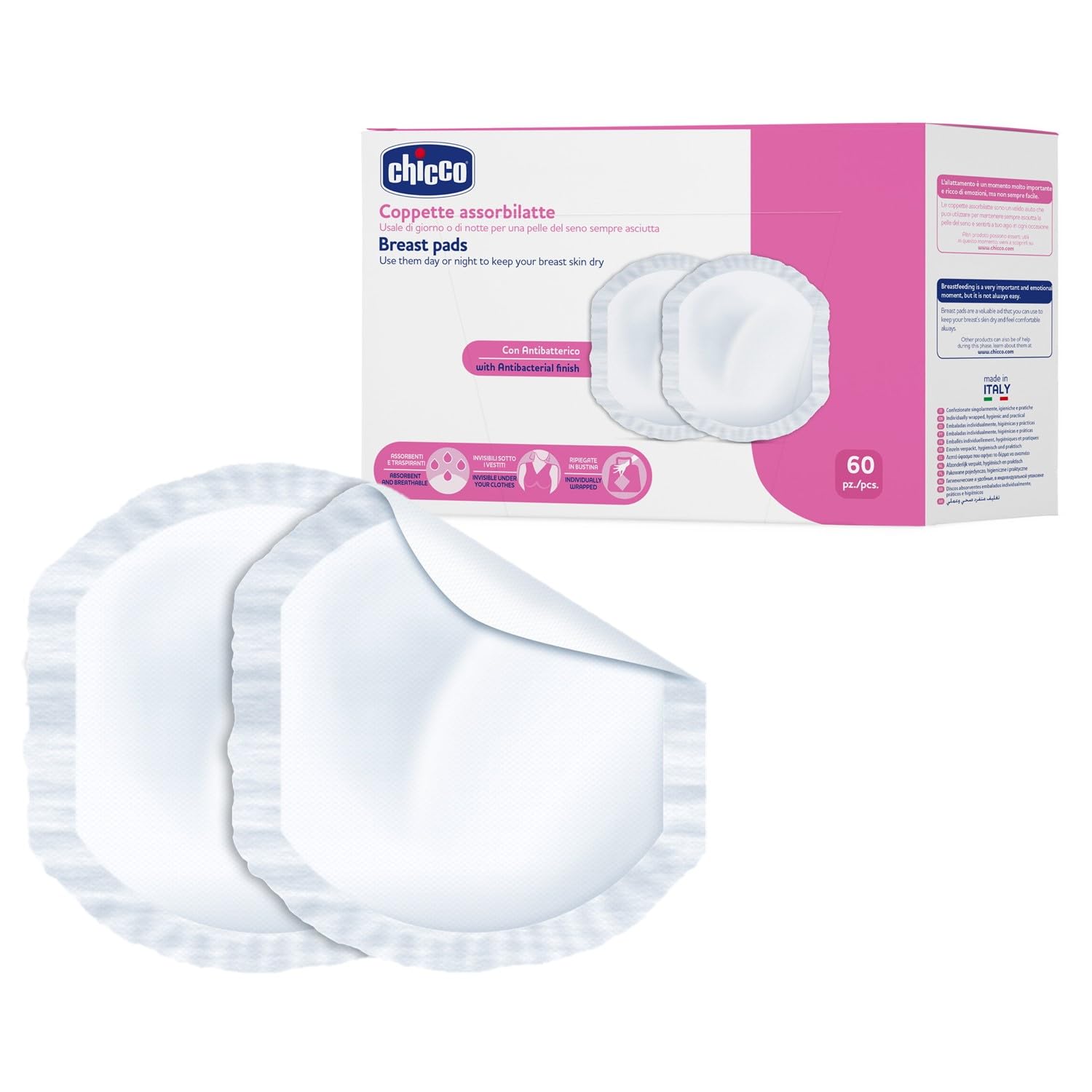 chicco-antibakterielle-stilleinlagen-natural-feeling-60-st-ck image 1