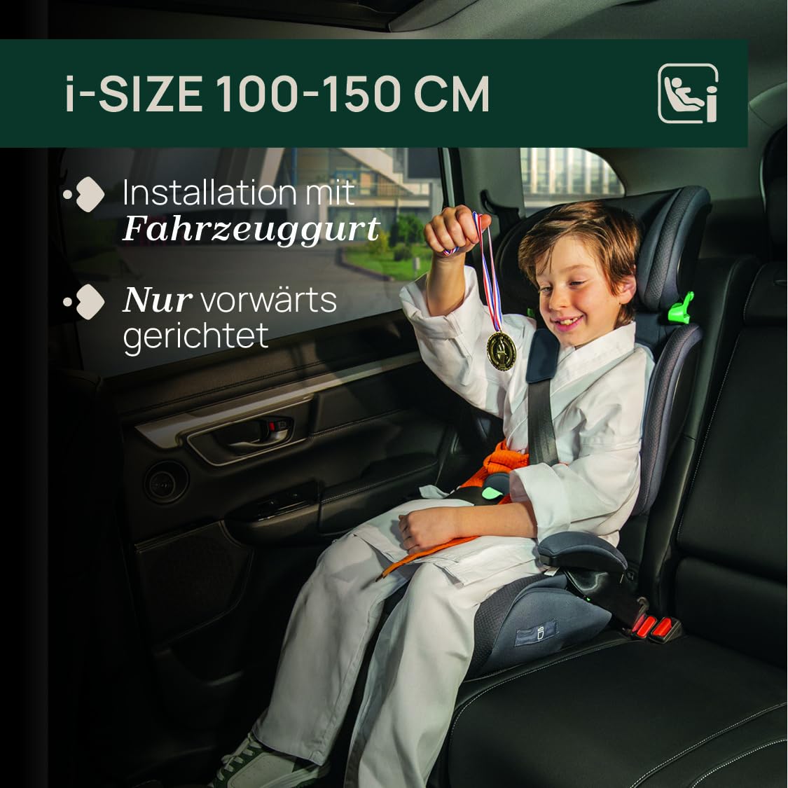 chicco-quizy-i-size-kindersitz-100-150-cm-3-12-jahre-mit-isofix-one-step-system- image 2