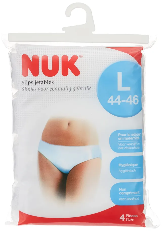 nuk-einweg-unterhosen-f-r-die-mutterschaft-gr-e-m-40-42-4-st-ck-wei image 1