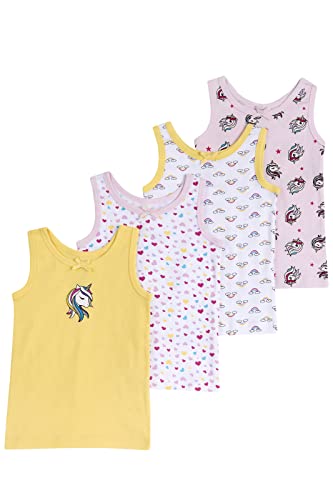 chicco-unterhemden-m-dchen-4er-pack-100-baumwolle-kinder-unterw-sche image 6