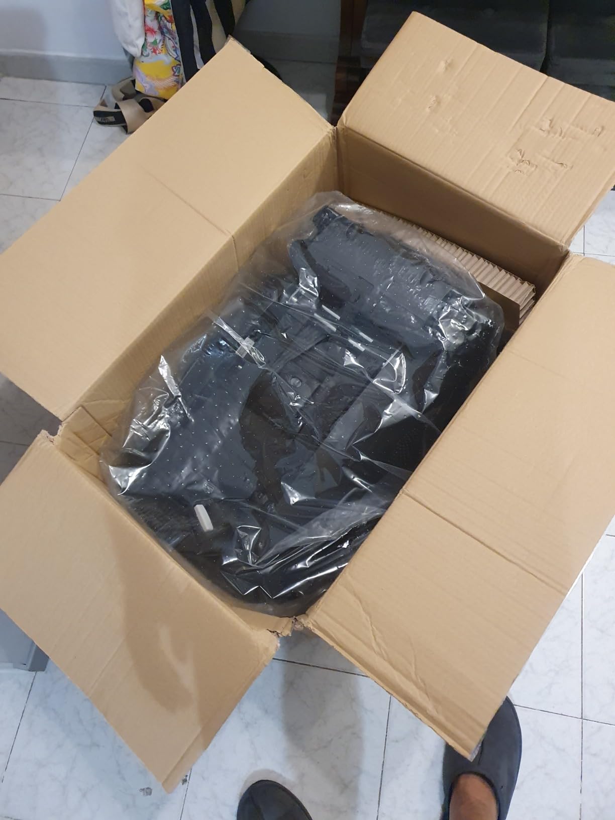 Super Sitz, Kind schläft sofort ein