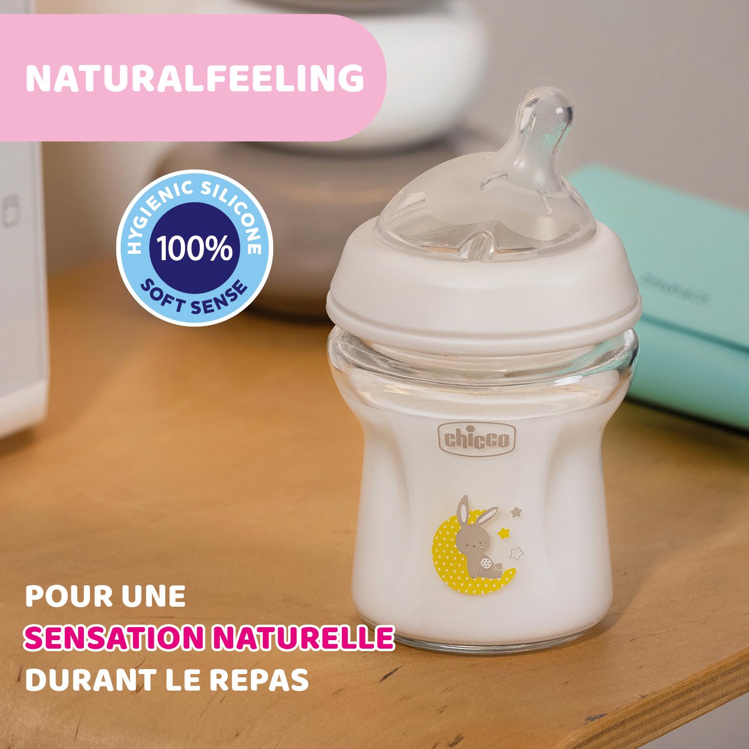 chicco-natural-feeling-anti-kolik-glasflasche-0-monate-150-ml image 5