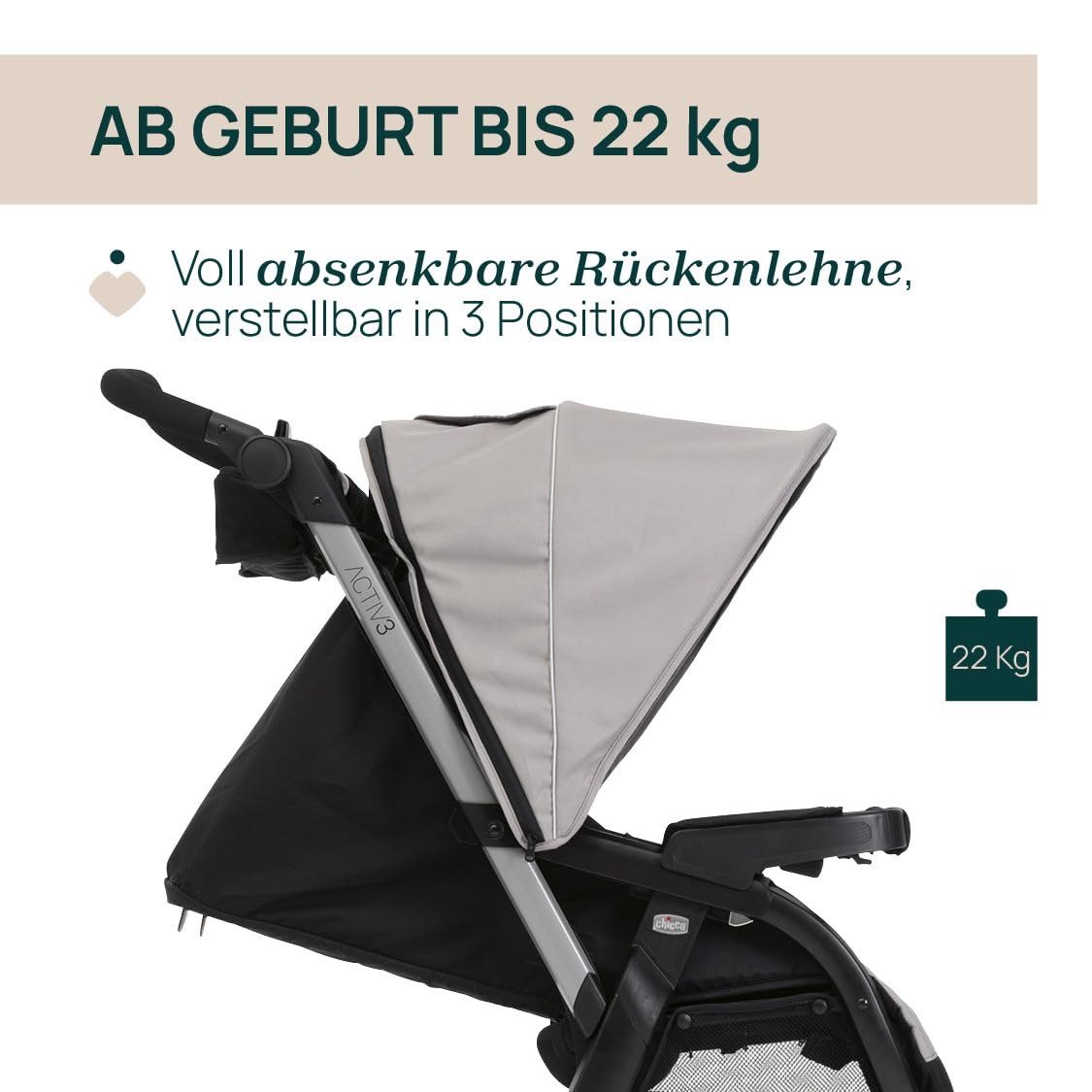 chicco-activ3-kinderwagen-3-r-der-verstellbare-r-ckenlehne-xxl-sonnenschutz-uv50 image 5