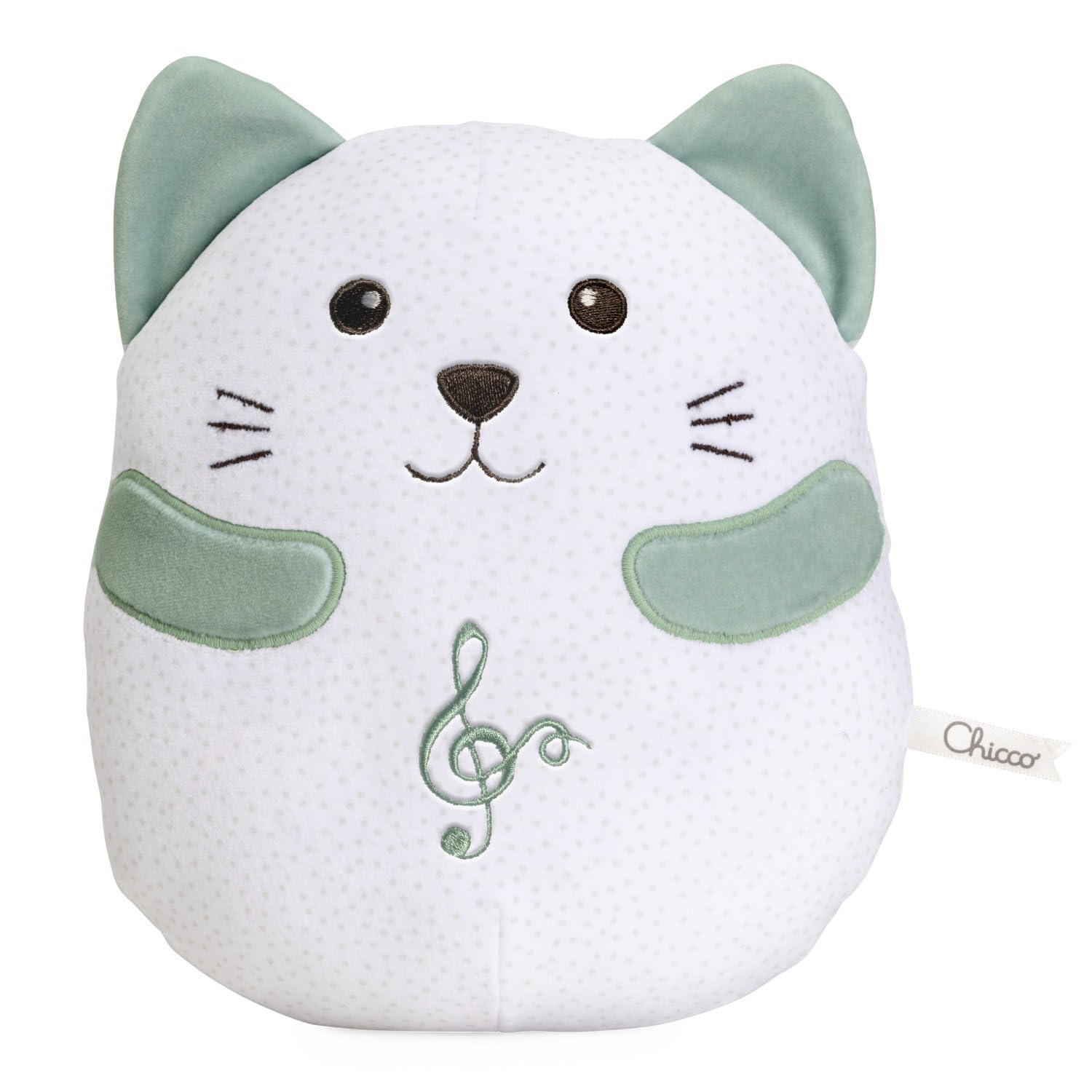 chicco-schnurrende-katze-interaktives-pl-schtier-vibration-und-musik-ab-0-monate image 1