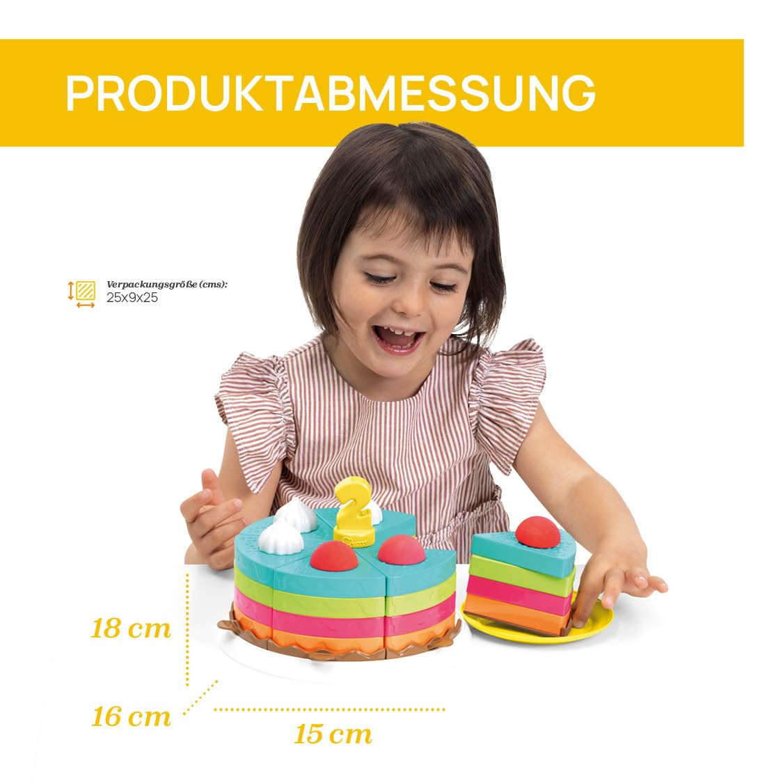 chicco-montessori-dekorierbarer-kuchen-42-teile-stapel-und-rollenspiel-12-36-mon image 7