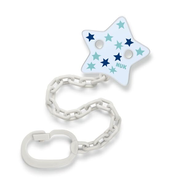 nuk-schnullerkette-mit-clip-f-r-ring-schnuller-bruchsicher-blaue-sterne image 7