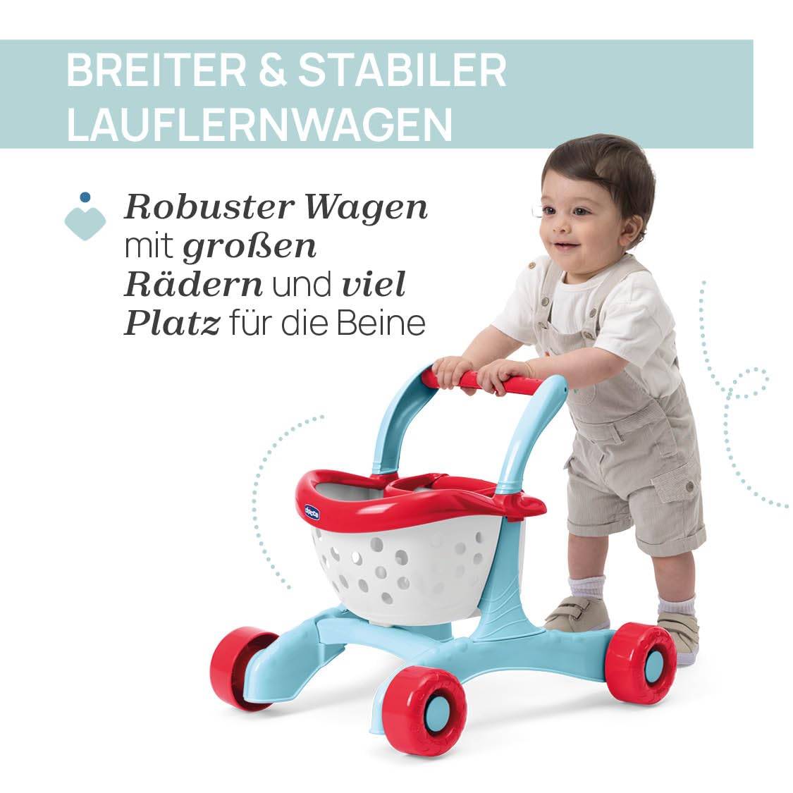 chicco-lauflernwagen-2in1-robuster-laufwagen-mit-aktivit-tszentrum-und-rollenspi image 3