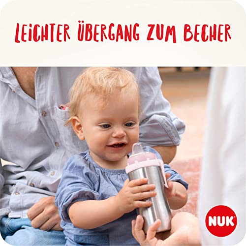nuk-learner-cup-trinklernbecher-125-ml-aus-edelstahl-6-18-monate-blau image 8