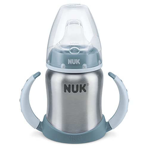 nuk-learner-cup-trinklernbecher-125-ml-aus-edelstahl-6-18-monate-blau image 7