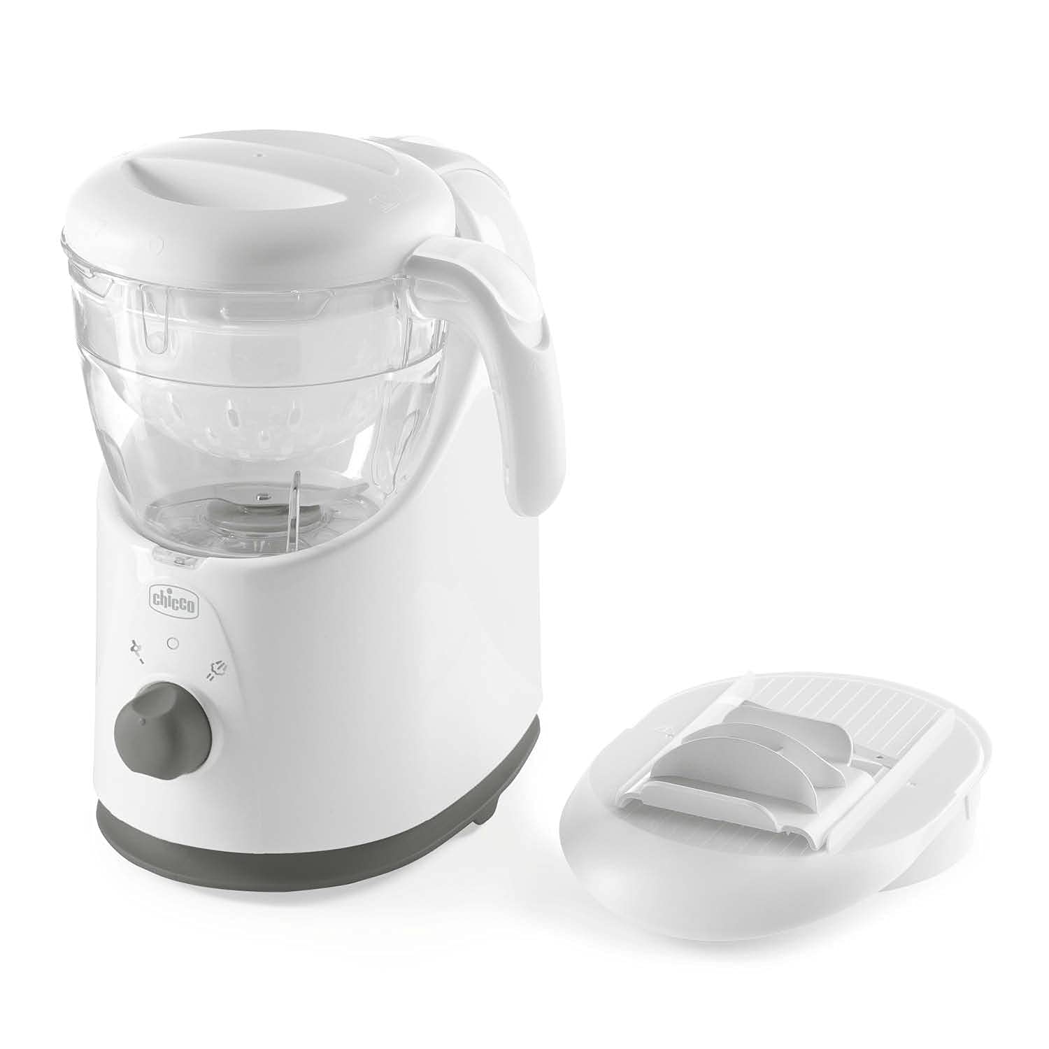 chicco-easy-meal-multifunktions-babynahrungszubereiter-dampfgarer-mixer-und-spei image 1