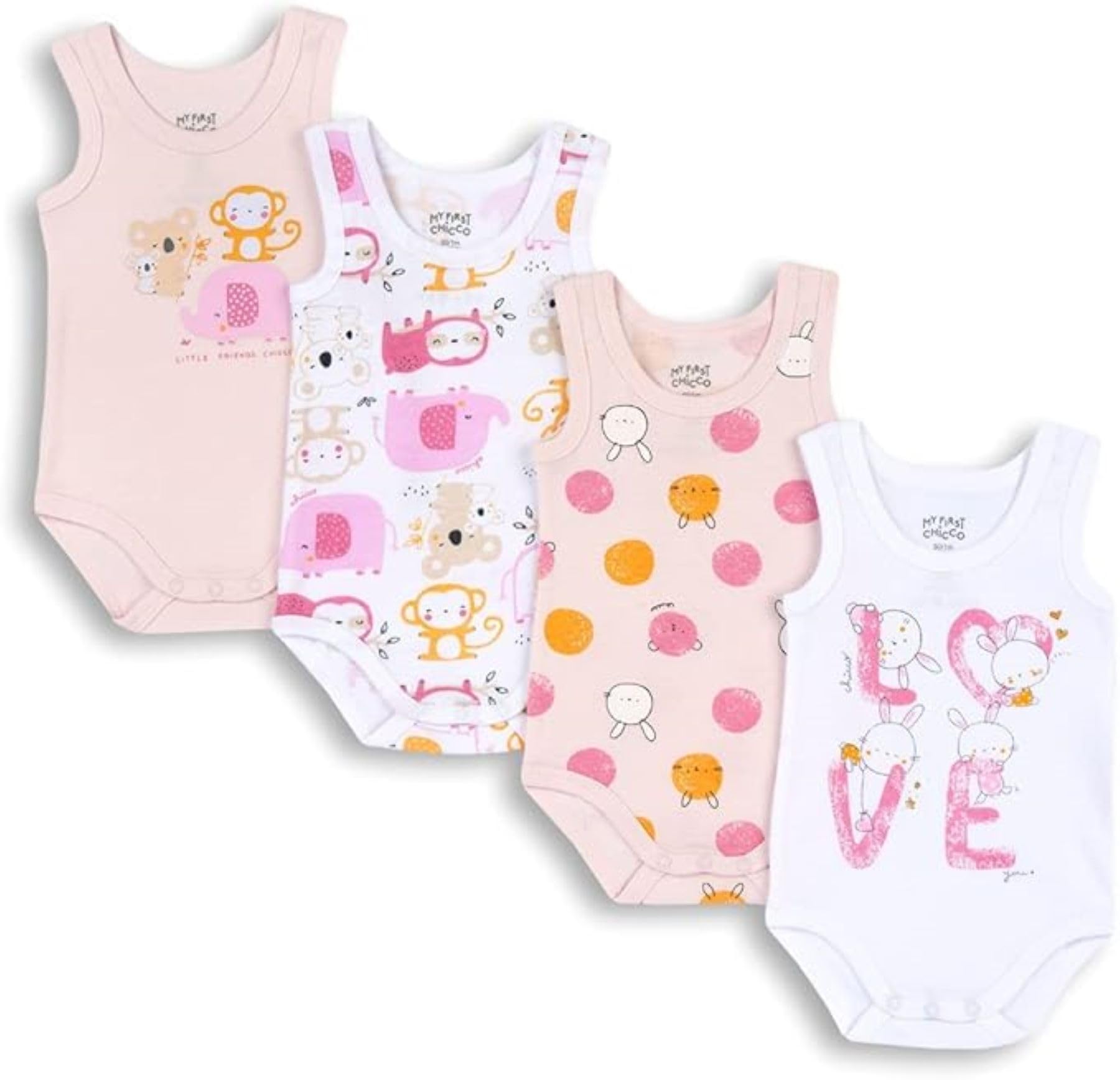 chicco-baby-body-m-dchen-4er-set-rmellos-0-3-monate-baumwolle image 7