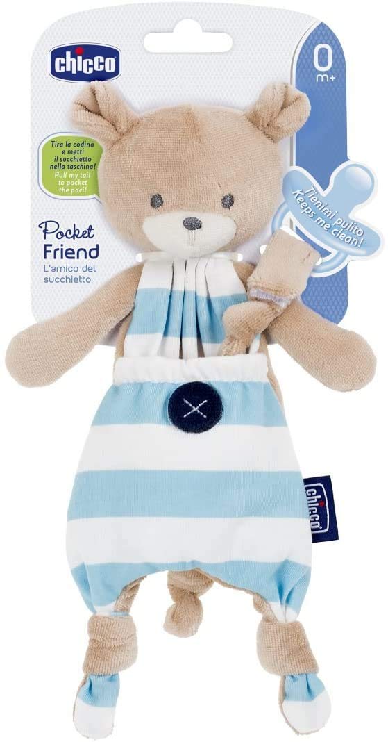 chicco-pocket-friend-schnullerhalter-kuscheltier-b-r-blau-1-st-ck image 4