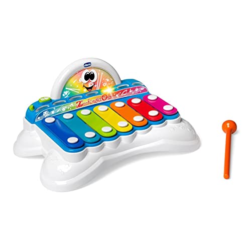 chicco-spiel-regenbogen-xylophon-2-in-1-musikspielzeug-mit-7-metallst-ben-elektr image 3