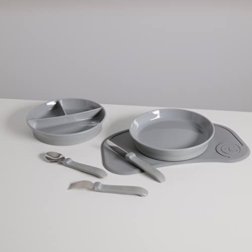 twistshake-babygeschirr-set-6-teilig-silikon-grau-6-monate image 8