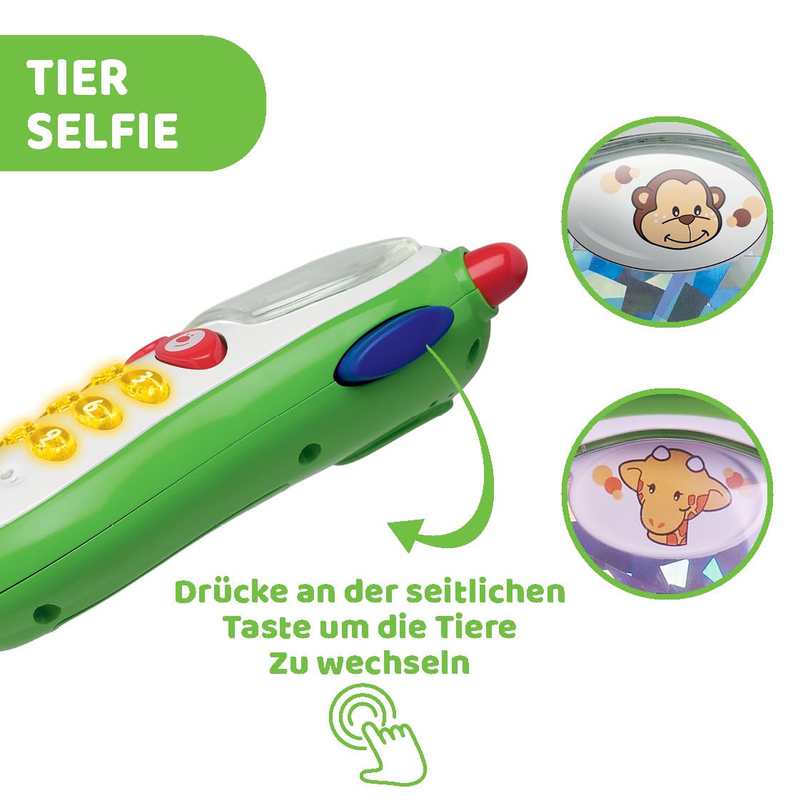chicco-baby-foto-handy-spielzeughandy-mit-lichtern-und-ger-uschen-kinder-spielze image 5