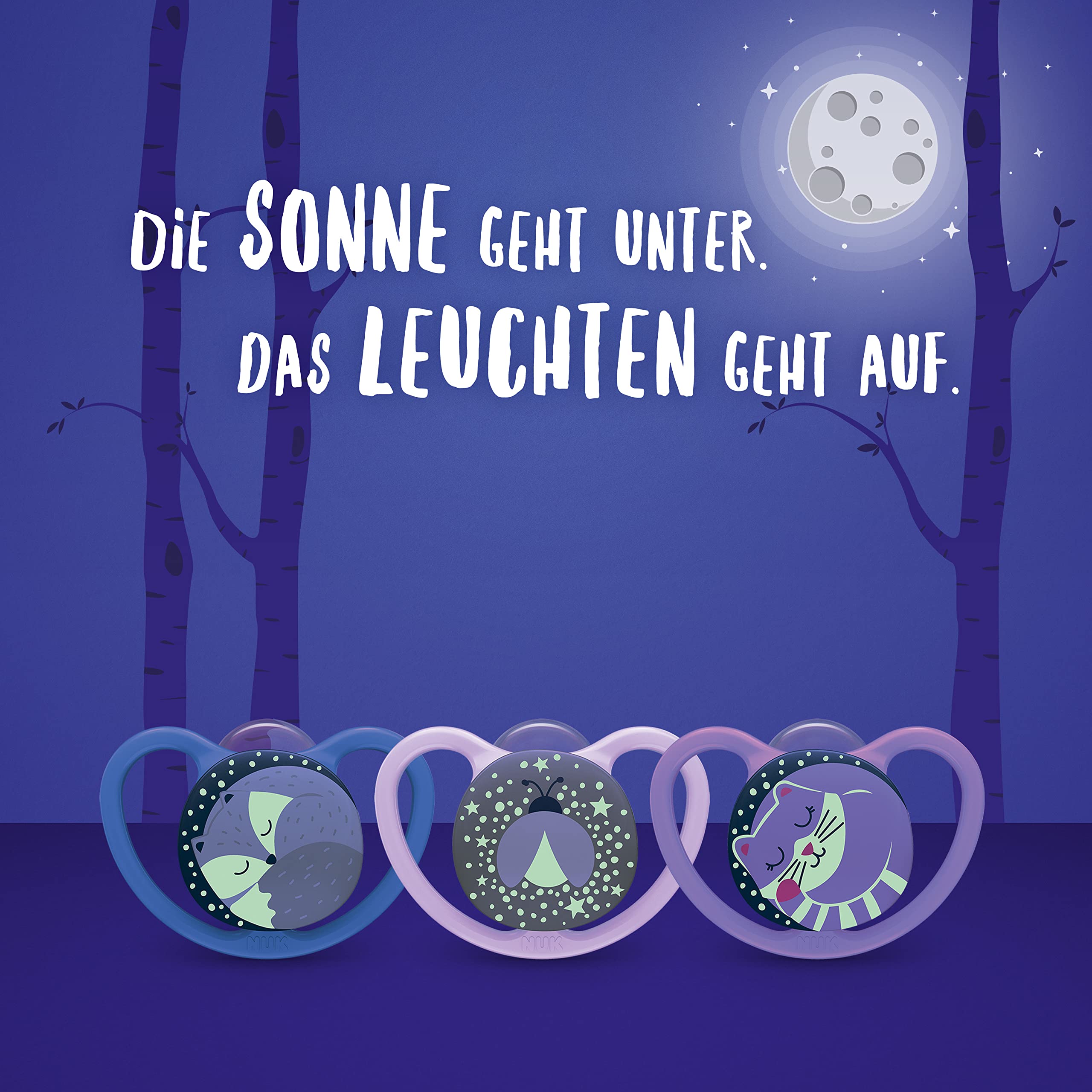 nuk-space-night-schnuller-0-6-monate-silikon-mit-leuchteffekt-2-st-ck image 6