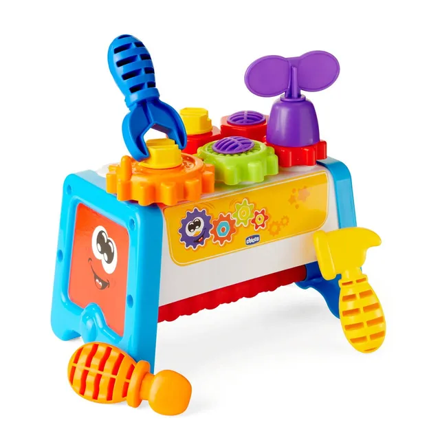 chicco-2in1-werkzeugkoffer-mehrfarbig-spielzeug-werkzeugset-f-r-kleinkinder image 1