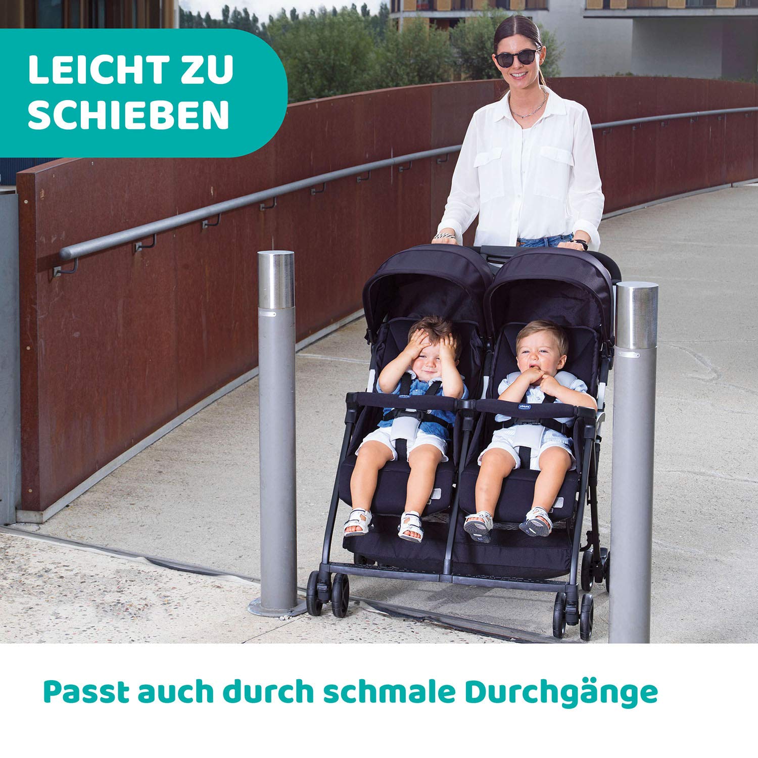 chicco-ohlal-twin-geschwisterwagen-zwillingsbuggy-bis-15-kg-mit-verdeck image 5