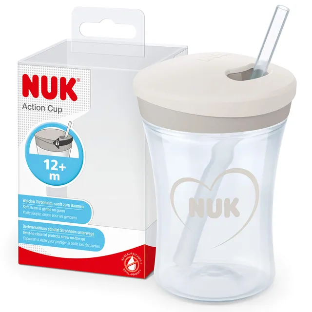 nuk-action-cup-trinklernbecher-ab-12-monaten-drehdeckel-mit-weichem-strohhalm-23 image 1