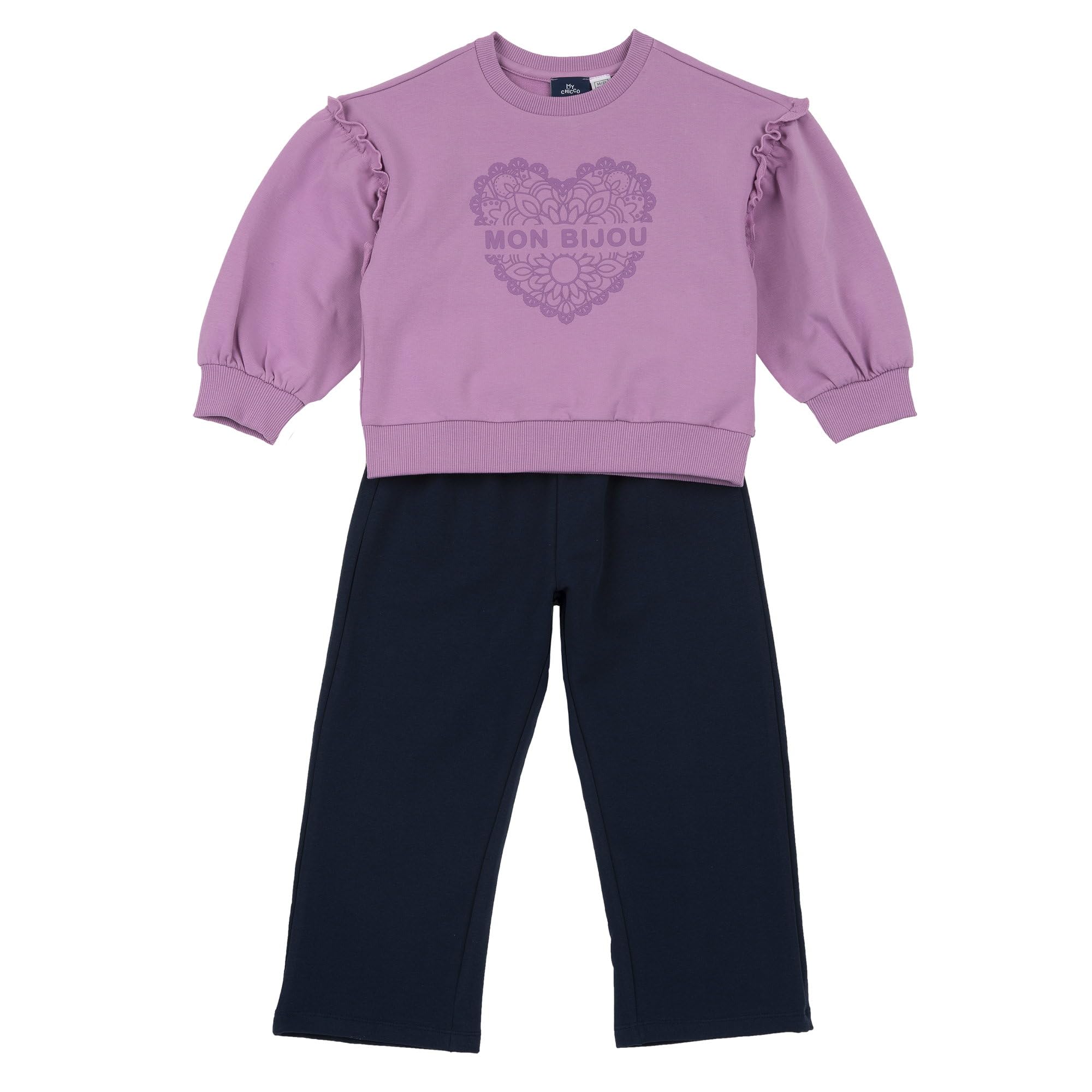 chicco-m-dchen-trainingsanzug-set-mit-sweatshirt-und-hose-bequem-und-modisch-261 image 1